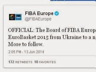 Φωτογραφία για ΔΕΝ ΘΑ ΓΙΝΕΙ ΤΟ Eurobasket 2015 ΣΤΗΝ ΟΥΚΡΑΝΙΑ... ΖΗΤΕΙΤΑΙ ΔΙΟΡΓΑΝΩΤΗΣ! (ΡΗΟΤΟ)