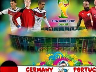 Φωτογραφία για Μουντιάλ 2014: Καταιγιστική η Γερμανία διέλυσε την Πορτογαλία 4 - 0