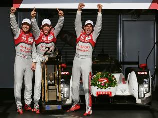 Φωτογραφία για Θρίαμβος της Audi στο Le Mans - κέρδισε τις δύο πρώτες θέσεις στον σημαντικότερο αγώνα αντοχής στον κόσμο