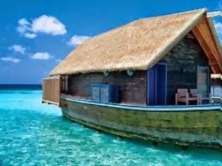 Φωτογραφία για Ένα ξενοδοχείο πάνω σε βάρκες, στις Μαλδίβες!!!!