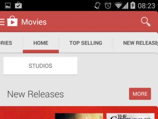 Φωτογραφία για 0 Google Play Movies. Διαθέσιμη στη χώρα μας η αγορά και ενοικίαση ταινιών μέσω του store του Android