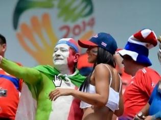 Φωτογραφία για Έτσι παίρνεις πρόκριση – Η οπαδός της Κόστα Ρίκα θα τους τρελάνει όλους