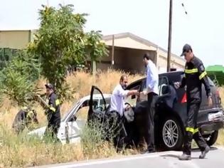 Φωτογραφία για Τροχαίο ατύχημα με 3 αυτοκίνητα και ένα τραυματία στη Θήβα [photos - video]