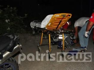 Φωτογραφία για Ηλεία: Εκτροπή μοτοσικλέτας με τραυματισμό στη γέφυρα του Αλφειού