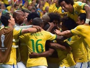 Φωτογραφία για Παγκόσμιο Κύπελλο Ποδοσφαίρου 2014: Στους 8 η Βραζιλία μετά από αγώνα - θρίλερ