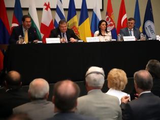 Φωτογραφία για Παρουσίαση Προτεραιοτήτων Ελληνικής Προεδρίας ΟΣΕΠ από τον κ. Ευ. Βενιζέλο και χαιρετισμός από Γενικό Γραμματέα ΟΣΕΠ Πρέσβη V. Tvircun