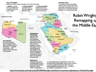 Φωτογραφία για Οι χάρτες, ο κατακερματισμός και η τραγωδία της αραβικής Μέσης Ανατολής