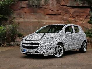 Φωτογραφία για Το Νέο Opel Corsa θα κυκλοφορήσει στα τέλη του 2014. Η πέμπτη γενιά Corsa παραμένει καμουφλαρισμένη στα test drives