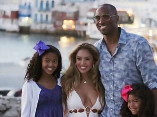 Φωτογραφία για O Kobe Bryant κάνει με την οικογένεια του διακοπές στη Μήλο !