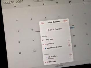 Φωτογραφία για Πρόβλημα με την εφαρμογή του ημερολογίου στο ios 7.1.2