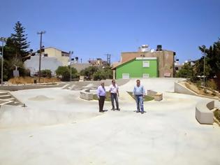 Φωτογραφία για Δήμος Μαλεβιζίου: Ολοκληρώνεται η πίστα Skateboard στο Πολύδροσο