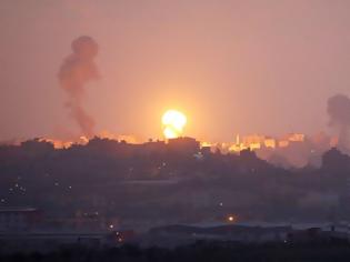 Φωτογραφία για Ισραήλ: 160 επιδρομές στη Λωρίδα της Γάζας χθες το βράδυ