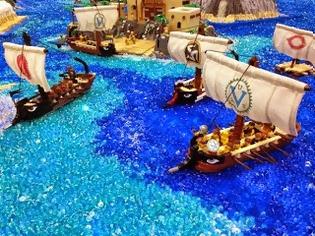 Φωτογραφία για Οδύσσεια και Ιλιάδα με τουβλάκια Lego! [photos]