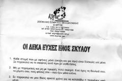 ΟΙ 10 ΕΥΧΕΣ ΤΟΥ ΣΚΥΛΟΥ : ΑΥΣΤΗΡΑ ΜΟΝΟ ΓΙΑ 