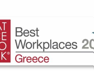 Φωτογραφία για Απονεμήθηκαν τα βραβεία Best Workplaces για επιχειρήσεις