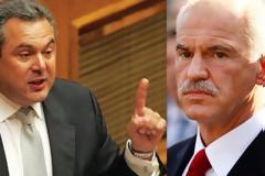 Σκληρή ανταπάντηση Παπανδρέου στον Π. Καμμένο