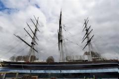 Η Βασίλισσα Ελισάβετ στο θρυλικό Cutty Sark