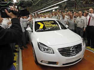 Φωτογραφία για Το 500.000ό Opel Insignia Περνά από τη Γραμμή Παραγωγής του Rüsselsheim