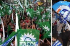 Δεν συσπειρώνουν τους οπαδούς τους ΝΔ και ΠΑΣΟΚ