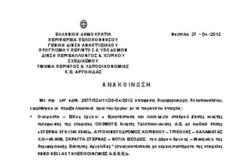 Περιβαλλοντική Αδειοδότηση Π.Ε. Αργολίδας