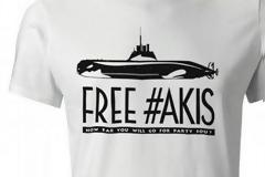 Μπλουζάκια Free Akis!