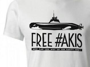 Φωτογραφία για Μπλουζάκια Free Akis!