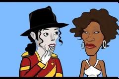 Πως υποδέχτηκαν o M.Jackson, o Elvis, o Lennon & η Amy την Whitney στον παράδεισο; (Video)