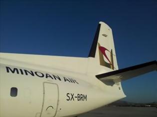 Φωτογραφία για H Minoan Air, έφτασε το πρώτο αεροσκάφος στο Ηράκλειο