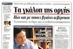 «Το ΠαΣοΚ μπορεί να λειτουργήσει ως εγγυητής και καταλύτης μιας εθνικής συμμαχίας. Δεν μπορεί η κυβέρνηση να μην έχει κεντροαριστερή χροιά»