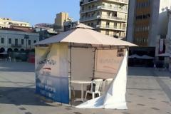 Έσπασαν ξανά το περίπτερο των «Ανεξάρτητων Ελλήνων»!