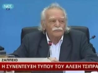 Φωτογραφία για Η απάντηση του Μανώλη Γλέζου στην Χρυσή Αυγή (Video)