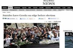 Σοκ από την άνοδο των αυτοκτονιών στην Ελλάδα (Chicago Tribute)...