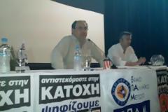 Πάτρα: Ο Καζάκης γέμισε το Πάνθεον - Κατήγγειλε το μνημόνιο