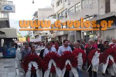 Στους δρόμους οι Βολιώτες σήμερα… τιμώντας την Εργατική Πρωτομαγιά!