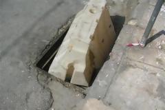 Πλιάτσικο στα φρεάτια της Πάτρας