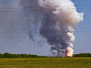Φωτογραφία για Φονική έκρηξη σε στρατόπεδο της Ρωσίας