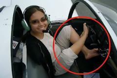 Η πρώτη κοπέλα ..ΧΩΡΙΣ ΧΕΡΙΑ που γίνεται πιλότος!