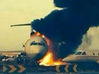 Φωτογραφία για Ρουκέτες έπεσαν στο αεροδρόμιο της Τρίπολης και κατέστρεψαν το 90% των αεροσκαφών