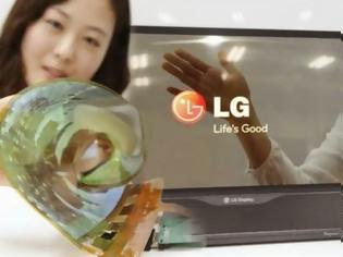 Φωτογραφία για LG: Τώρα θα μπορείτε να τυλίγετε την οθόνη της τηλεόρασης!