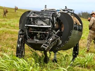 Φωτογραφία για Το ρομπότ AlphaDog μπήκε στο πεδίο της μάχης (Βίντεο)