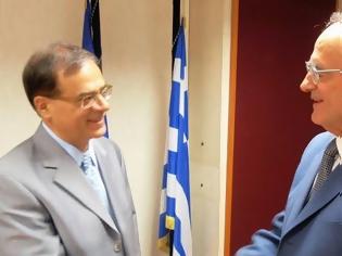 Φωτογραφία για Συνάντηση του υπουργού οικονομικών Γκ. Χαρδούβελη με τον γενικό γραμματέα διαφάνειας Γ. Σούρλα