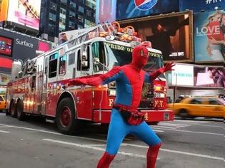 Φωτογραφία για Συνέλαβαν τον Spider Man της Times Square