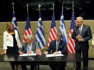 Φωτογραφία για Υπογραφή Συμφώνου Στρατηγικής Συνεργασίας μεταξύ ΕΑΣ και ΑΤΚ στο Υπουργείο Εθνικής Άμυνας