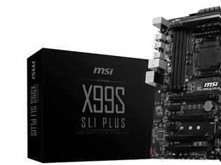 Φωτογραφία για MSI: Εμφανίστηκε η X99S SLI Plus μητρική