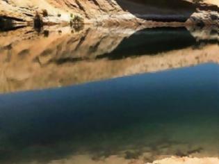 Φωτογραφία για Μυστηριώδης λίμνη εμφανίστηκε μέσα στη μέση της ερήμου