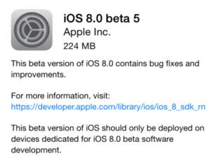 Φωτογραφία για Δείτε μερικά νέα χαρακτηριστικά της Beta 5 του ios 8