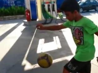 Φωτογραφία για O 12χρονος '''Ελληνας Νευμάρ''! [video]