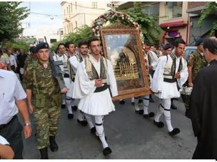 Φωτογραφία για Λαμπρή η υποδοχή της Ιεράς Εικόνας της Παναγίας Μεγαλοσπηλαιωτίσσης στο Αίγιο