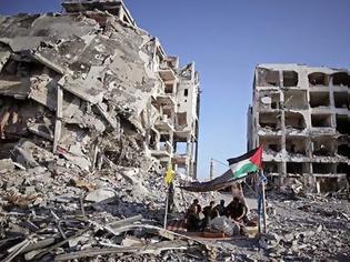 Φωτογραφία για Φονική έκρηξη πυραύλου στη Γάζα