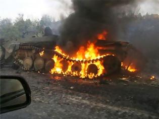 Φωτογραφία για Ουκρανία: Σέρβοι εθελοντές κατέστρεψαν άρματα μάχης και σταμάτησαν επίθεση στο Ντονέτσκ